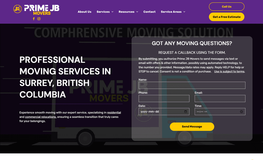 Prime JB Movers