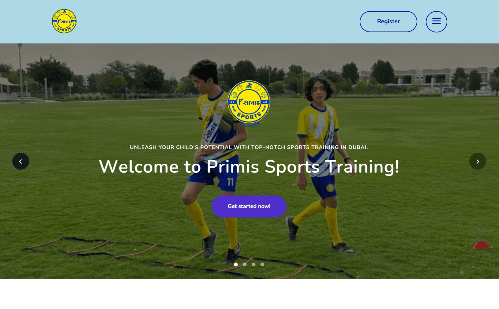 Primis Sports Training project by Clispy Solutions